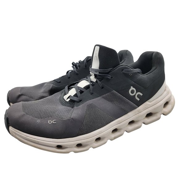 On Cloudrunner Mens 13 Running Shoes Black Gray Sneakers Athletic Casual main image 6
